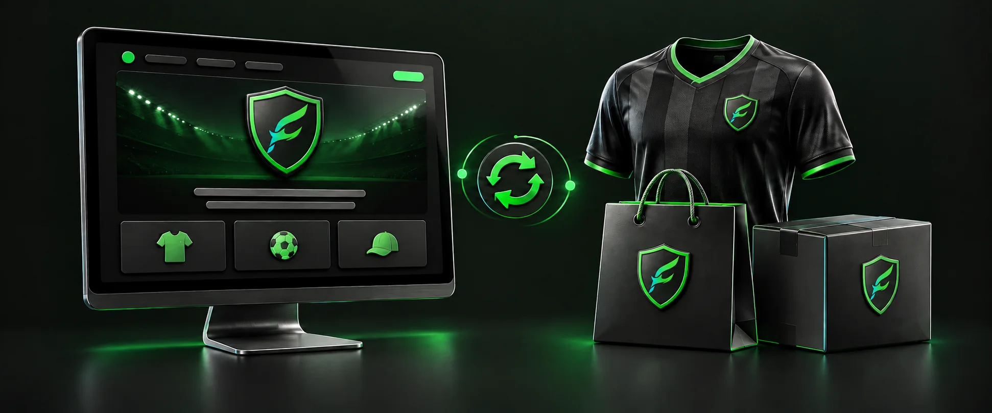 ultrafan Website CMS & Online Fanshop — club website and online fan shop, synced with the app